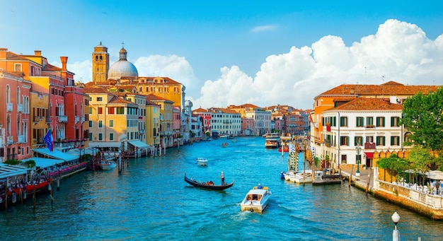 Gondole e Canal Grande