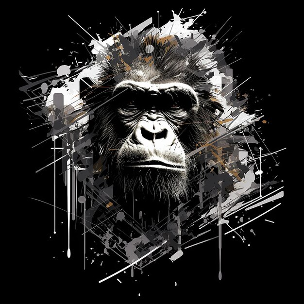 Gorilla astratta