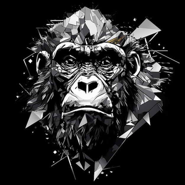 Gorilla astratta