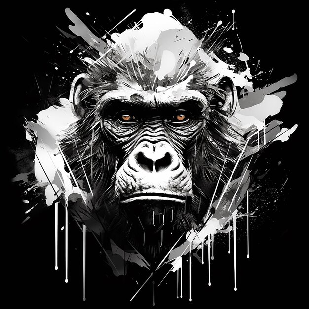 Gorilla astratta