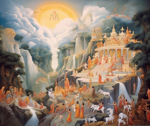 Govardhan Puja e l'adorazione della montagna