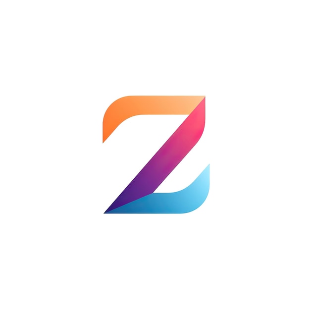 gradiente colorato logo lettera z