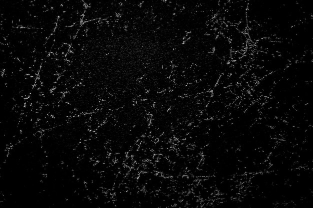 Graffi bianchi isolati su sfondo nero Foto di alta qualità