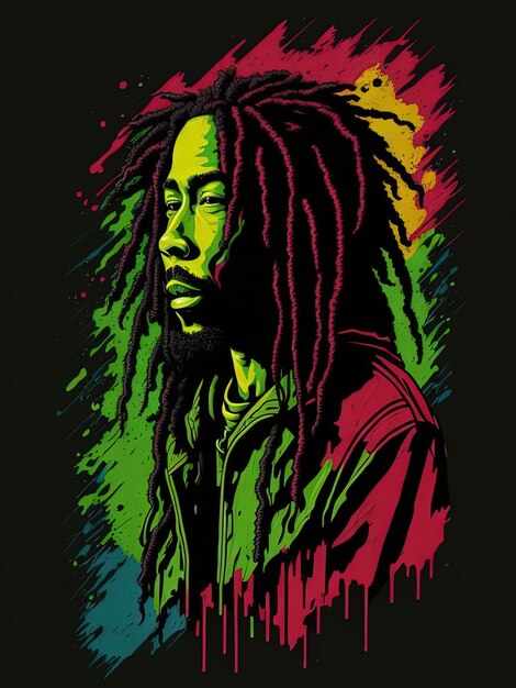 Graffiti Armonia Bob Marley x JeanMichel Basquiat x Futura 2000