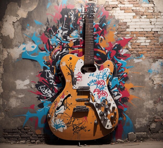 Graffiti di chitarra