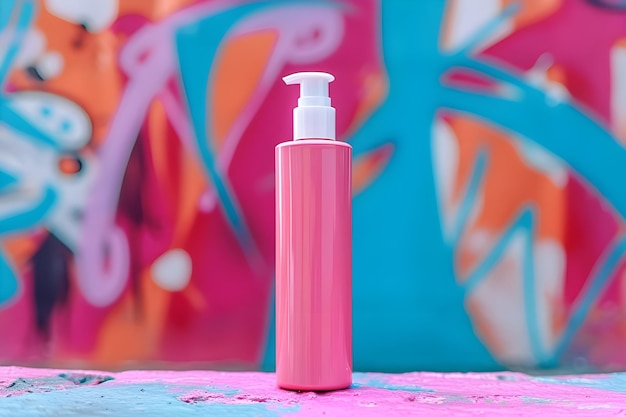 Graffiti Glam Colori vivaci che elevano i bisogni di bellezza