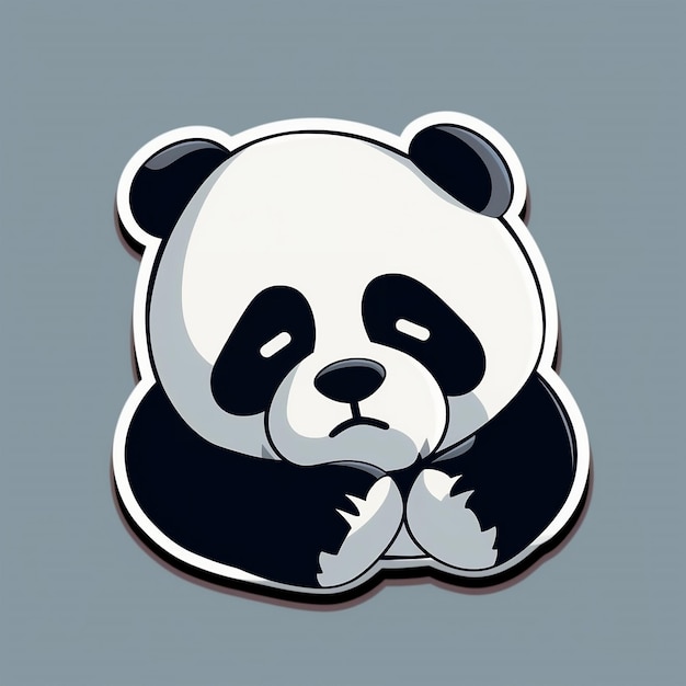 grafica adesiva panda annoiata