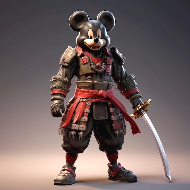 grafica del samurai