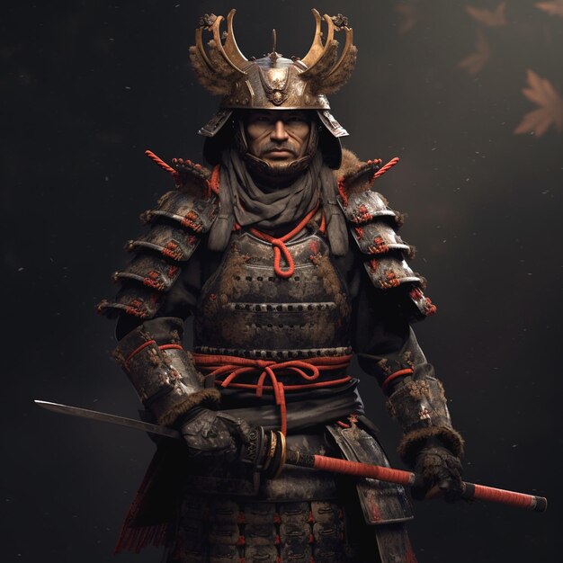 grafica del samurai