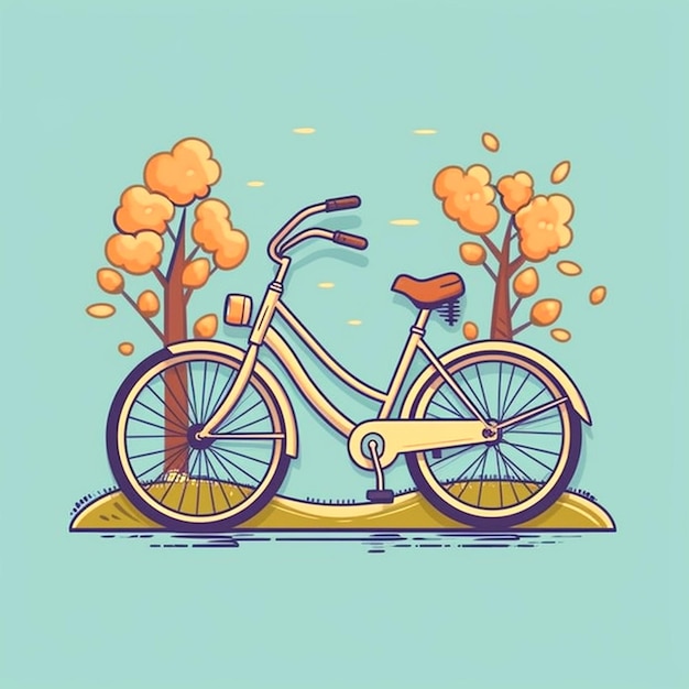 grafica della bicicletta