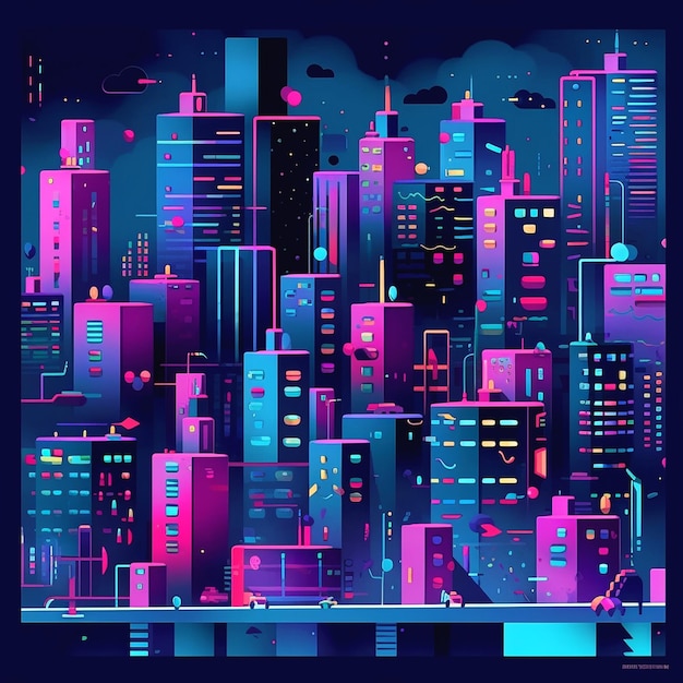 grafica della città