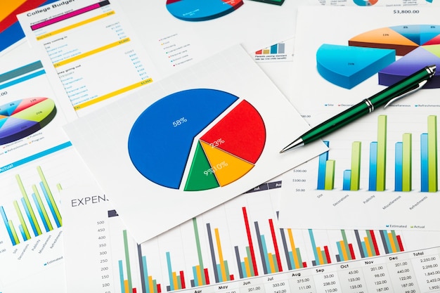 Grafici e diagrammi commerciali