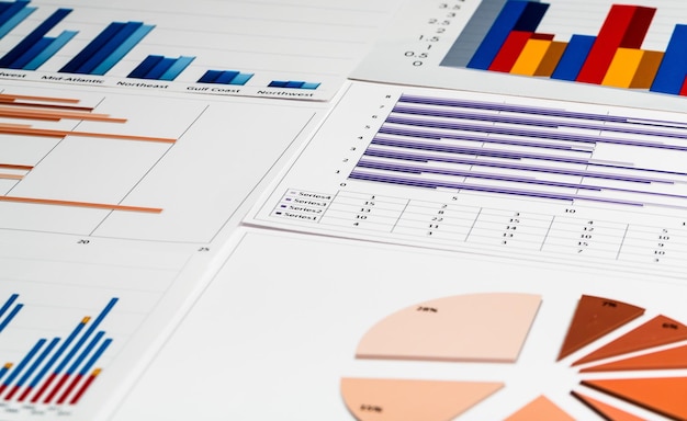 Grafici e diagrammi commerciali