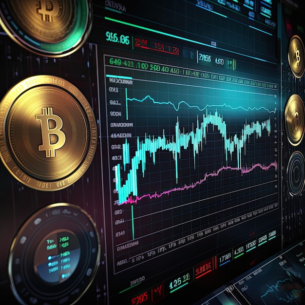 Grafico dei prezzi delle criptovalute