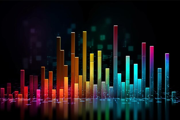 Grafico del trading forex del mercato azionario