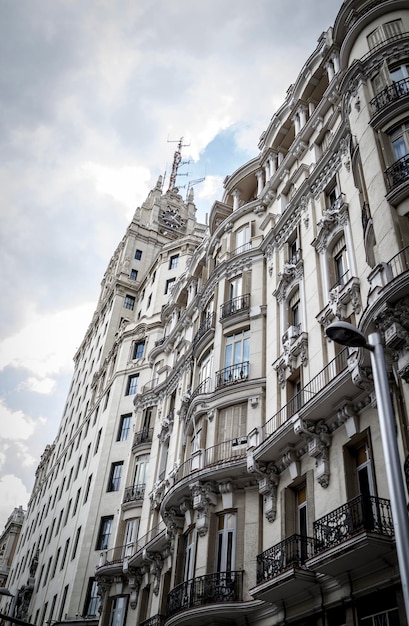 Gran via, Immagine della città di Madrid, la sua caratteristica architettura