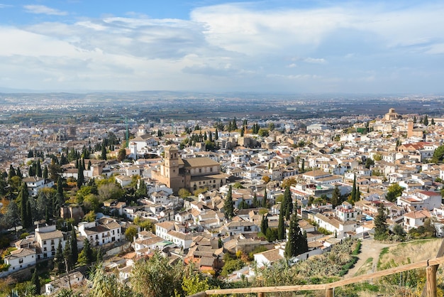 Granada Andalusia Vista sulla città