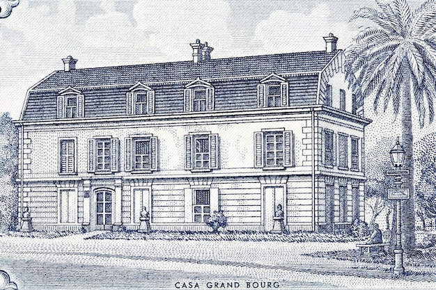 Grand Bourg House in Francia da vecchi soldi argentini