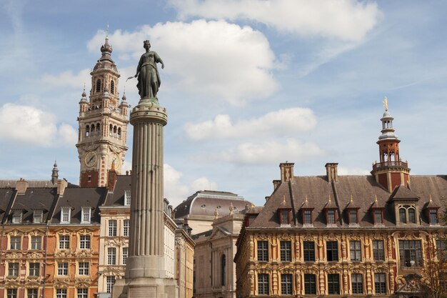 Grand Place nella città di Lille