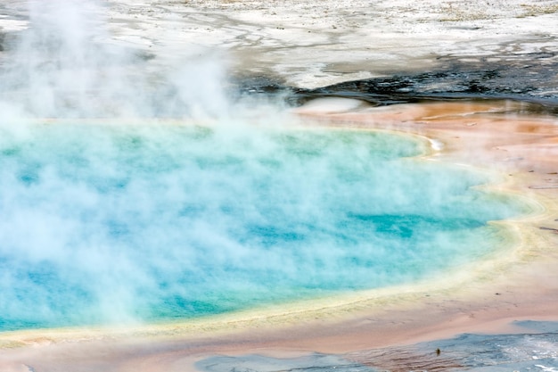 Grand Prismatic Spring nel Parco Nazionale di Yellowstone