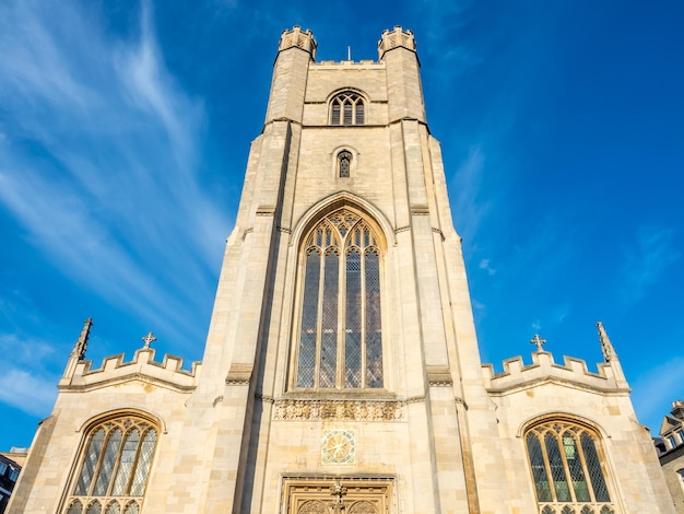 Grande chiesa di Santa Maria a Cambridge