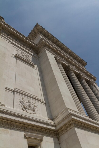 Grande chiesa nel centro di Roma Italia