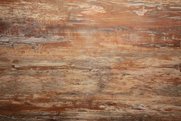 Grande fondo di struttura della parete della plancia di legno marrone. Vista dall'alto