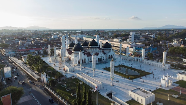 Grande moschea di Baiturrahman, città di Banda Aceh, Indonesia.