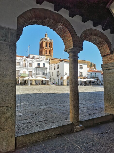 Grande piazza di Zafra nella provincia di Badajoz