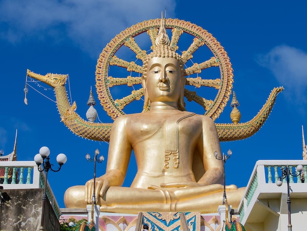 Grande statua del Buddha a Koh Samui Thailandia