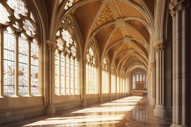Grandiosità dell'architettura gotica Un viaggio visivo attraverso i secoli
