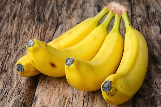 Grappolo di banane mature