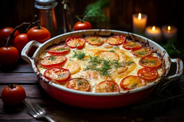 Gratin Di Patate E Pomodori Con Rafano Natale