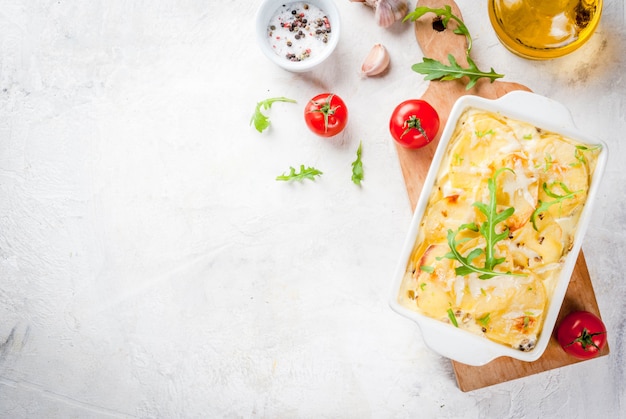 Gratin di patate fatto in casa