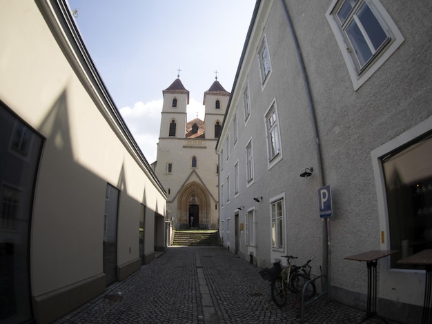 Graz Austria maria storica vista della chiesa di Santa Maria