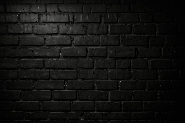 Grazia gotica struttura di sfondo di parete di mattoni neri scuri