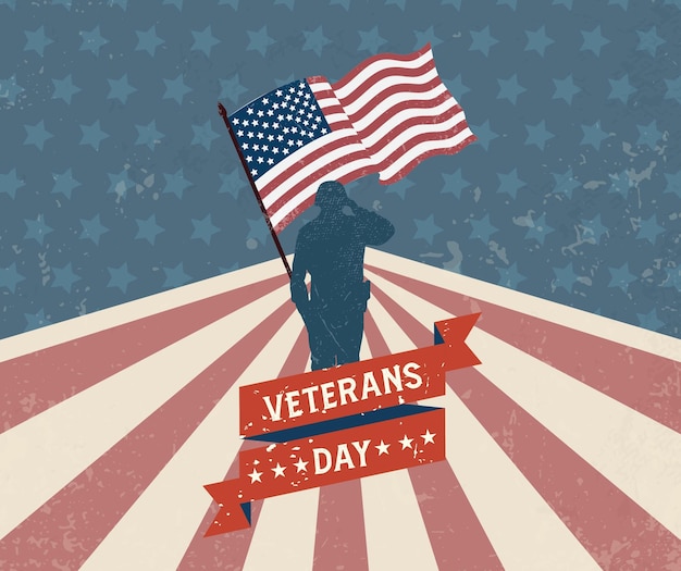 Grazie ai veterani. Giorno dei veterani.