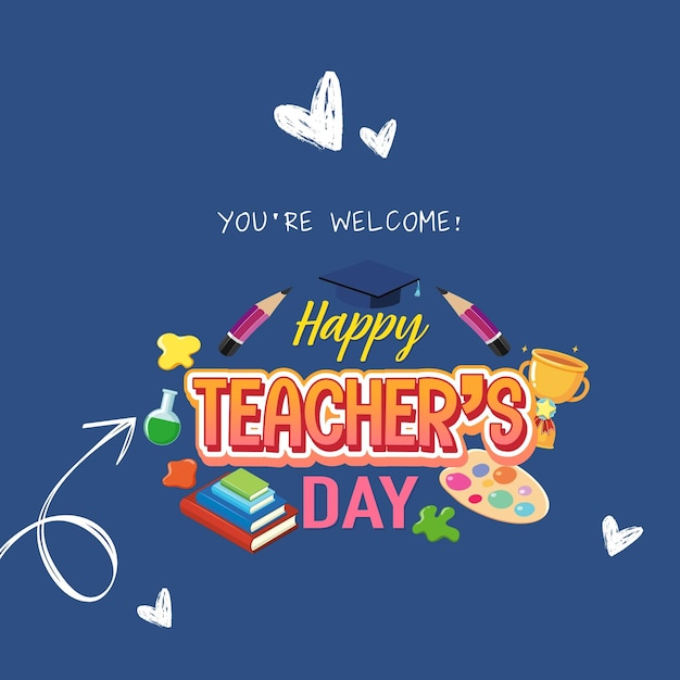 Green Chalk Board Saluto per il Teacheraposs Day Instagram Post 1