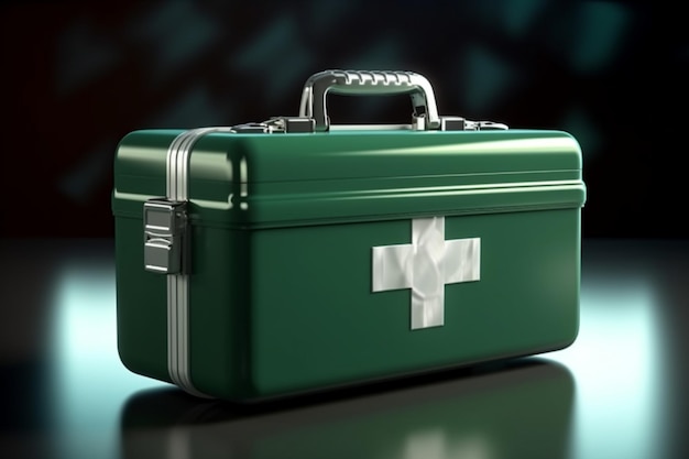 Green First Aid kit Indispensabile per il trattamento di emergenza urgente