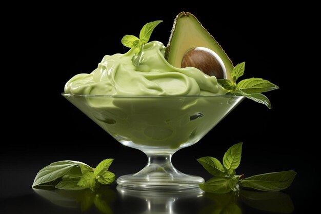 Green Goddess Avocado Rich and Creamy Avocado immagine fotografica