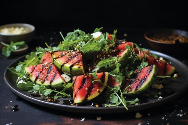 Grilled Watermelon Salad migliore fotografia di barbecue