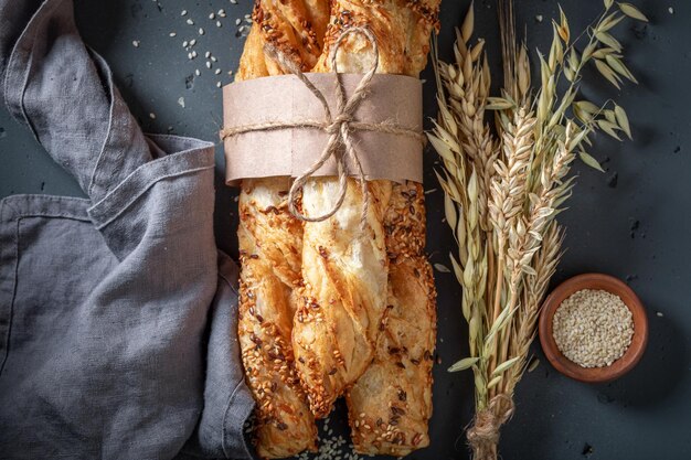 Grissini caldi e freschi per una sana colazione