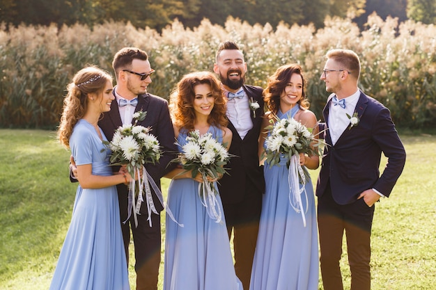 Groomsmen e damigelle d&#39;onore