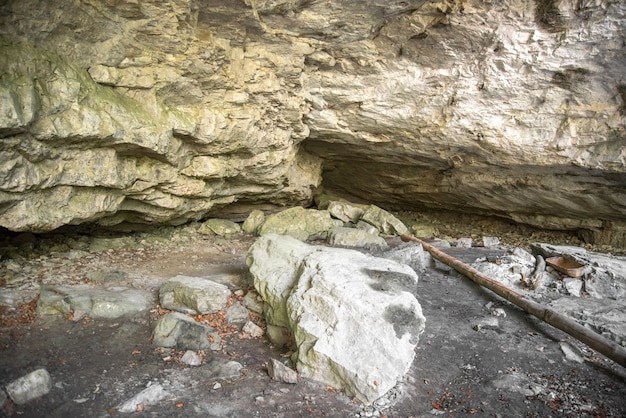 Grotta naturale nella regione di Liptov.