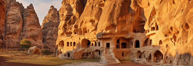 Grotte nella roccia Monastero di Selime Valle di Ihlara Cappado