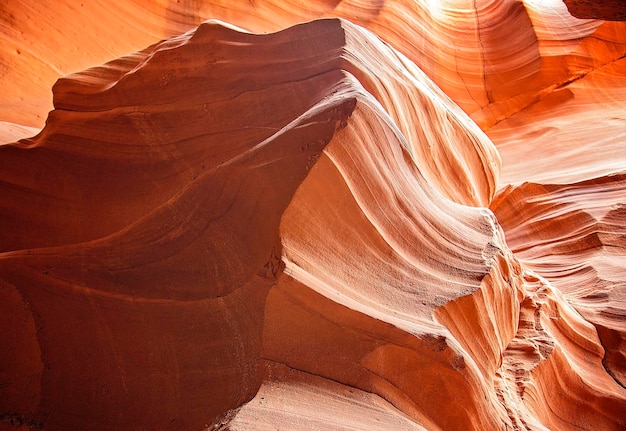 Grotte panoramiche e formazioni rocciose dell'Antelope Canyon in Arizona