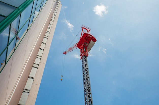 Gru e costruzione di edifici