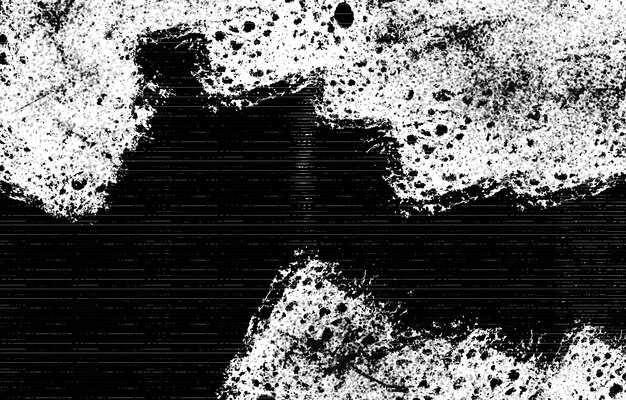 Grunge Black and White Distress TextureGrunge ruvido sfondo sporcoPer poster banner retrò