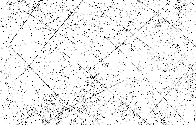 Grunge in bianco e nero Distress overlay texture Astratta polvere di superficie