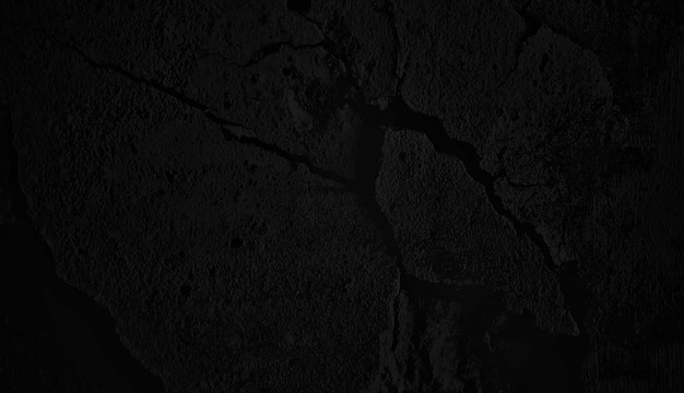 Grunge nero sfondo spaventoso sfondo nero cemento carta da parati Trama di lavagna
